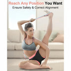 13 PCS Complete Pilates Set: Exercise Ball, Resistance Bands, Pilates Ring & More for Home Workouts