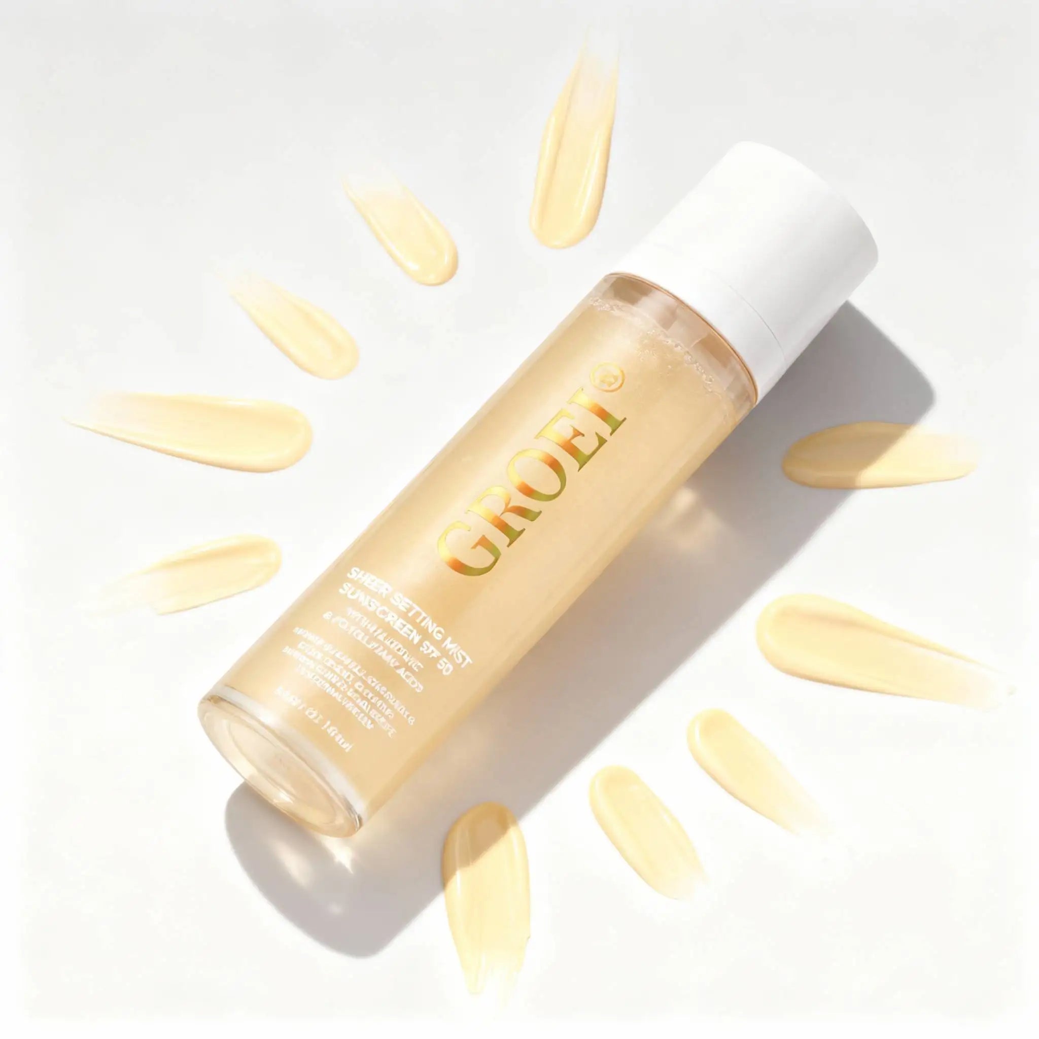 100ml  SPF 50 Sunscreen Setting Spray Sheer Setting Mist Sunscreen Spray Facial  Skin Care Lightweight & Non-Greasy