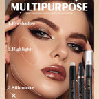 Eyeshadow Pen, Pearlescent Eyeshadow, Versatile, One-Touch Application, Non-Smudging, Waterproof Eyeshadow, High-Gloss, Delicate, Silky, Shimmering Liquid Eyeshadow