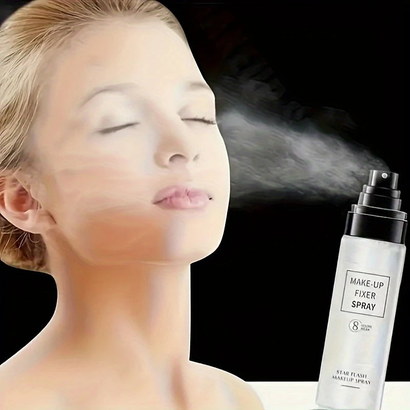 Makeup Setting Spray,Oil Control Lightweight Quicksand Setting Spray 100ml,Moisturizing Long Lasting For 16h Toner Set Makeup