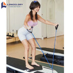 Pilates Surfboard With Balance Balls Fitness Land Surfboard Balance Board Yoga Studio Home Strength Training