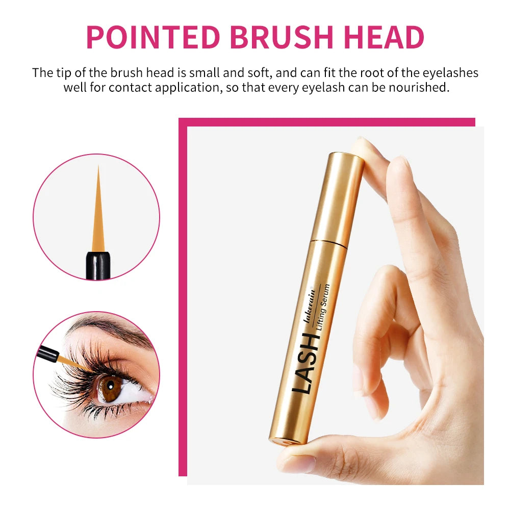 Lash Enhancing Serum - Peptide & Vitamin Longer Thicker Fuller Looking Lashes Cruelty-FreeEyebrow Serum