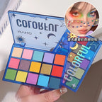 Eyeshadow Makeup Palette,15 color Shimmer Eyeshadow,Matte,Highly Pigmented,Waterproof,Eyeshadow Makeup,blendable Makeup