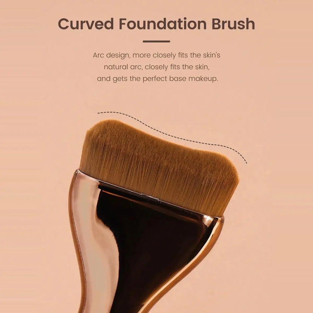 17pcs Makeup Tools Including 14pcs Makeup Brushes Set + 1pc Makeup Bag + 2pcs Air Puff Accessories Foundation Brush Blush Brush