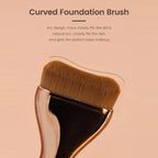 17pcs Makeup Tools Including 14pcs Makeup Brushes Set + 1pc Makeup Bag + 2pcs Air Puff Accessories Foundation Brush Blush Brush