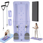 At Home Pilates Board Foldable 4-in-1 Exercise  Wheel Roller Exercise Equipment for Home Gym Workout  Trainer Pilate Board
