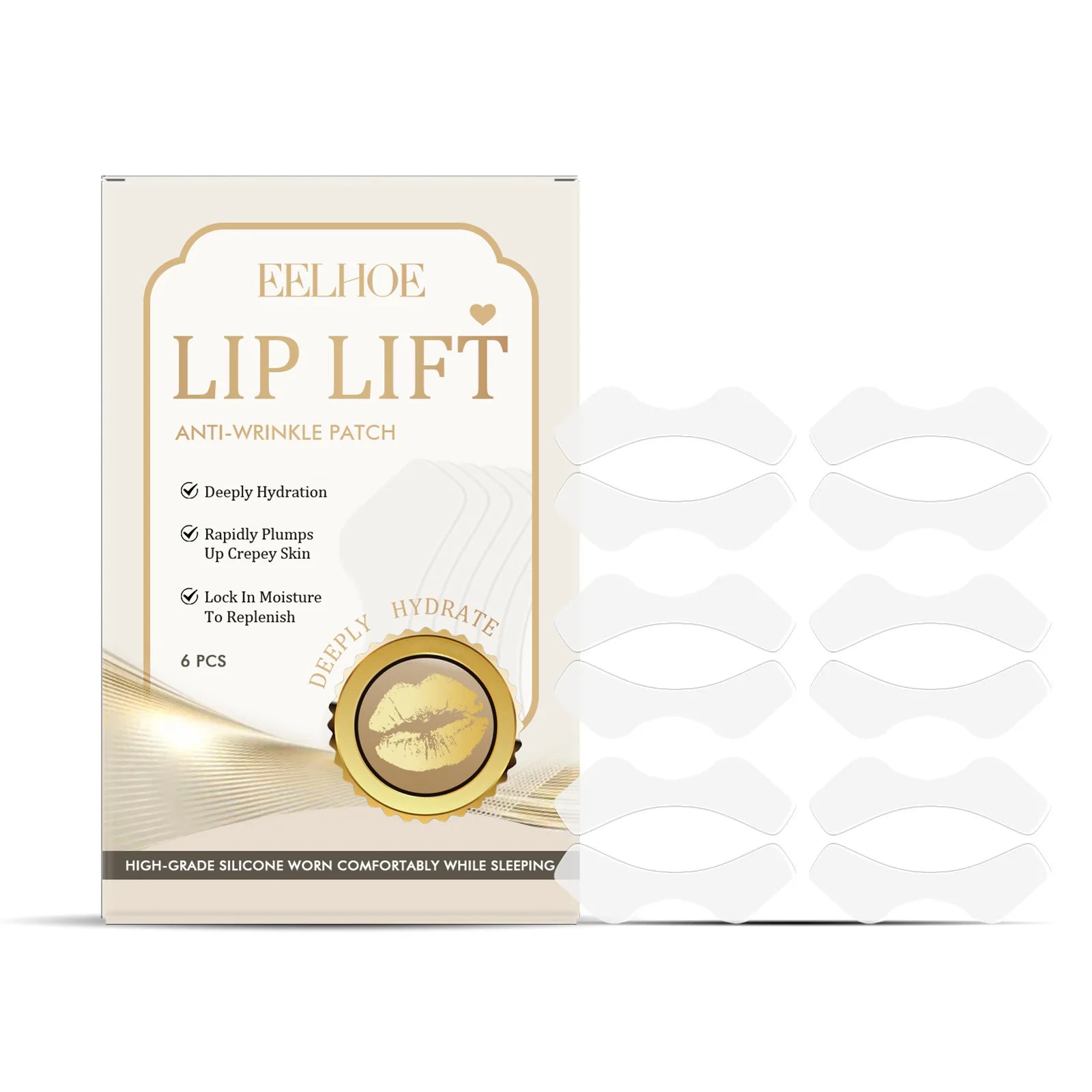 Lip Care Patch Gently Nourishes and Moisturizes Around The Lips, Cleanses Keratin and Moisturizes The Lips