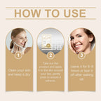 Lip Care Patch Gently Nourishes and Moisturizes Around The Lips, Cleanses Keratin and Moisturizes The Lips