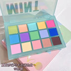 Eyeshadow Makeup Palette,15 color Shimmer Eyeshadow,Matte,Highly Pigmented,Waterproof,Eyeshadow Makeup,blendable Makeup