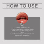 Nourishing and Moisturizing Lip Balm Moisturizes and nourishes lips, giving a delicate shine without stickiness, lip care balm
