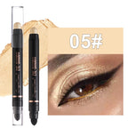 Eyeshadow Pen, Pearlescent Eyeshadow, Versatile, One-Touch Application, Non-Smudging, Waterproof Eyeshadow, High-Gloss, Delicate, Silky, Shimmering Liquid Eyeshadow