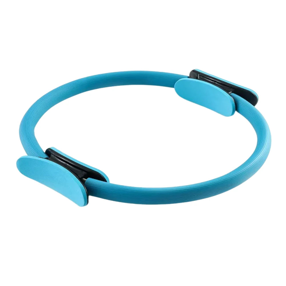 Pilates Ring Fitness Circle with Non Slip Handles Flexible Resistance Exercise Equipment for Toning Inner & Outer Thighs